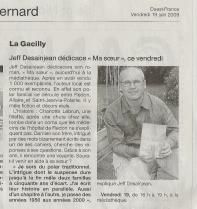 Ouest-France du 19 juin 2009